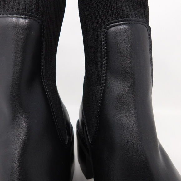 Steve Madden Women's Boots Kiley Bootie Black Platform Leather Lug Soles 10.5 - Picture 6 of 12